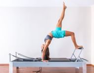 There are a variety of exercises you can perform on the reformer (Image via Pexels/Maria Charizani)